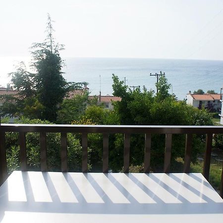 Possidi Aigaiopelagitika 2-floor beach house Kalandra Exteriör bild
