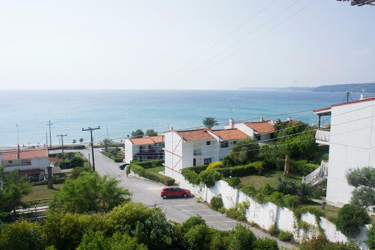 Possidi Aigaiopelagitika 2-floor beach house Kalandra Exteriör bild